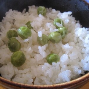 炊飯器おまかせ☆豆ごはん